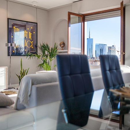 Stelvio Rooftop - Penthouse Skyline With Terrace And Jacuzzi 밀라노 외부 사진